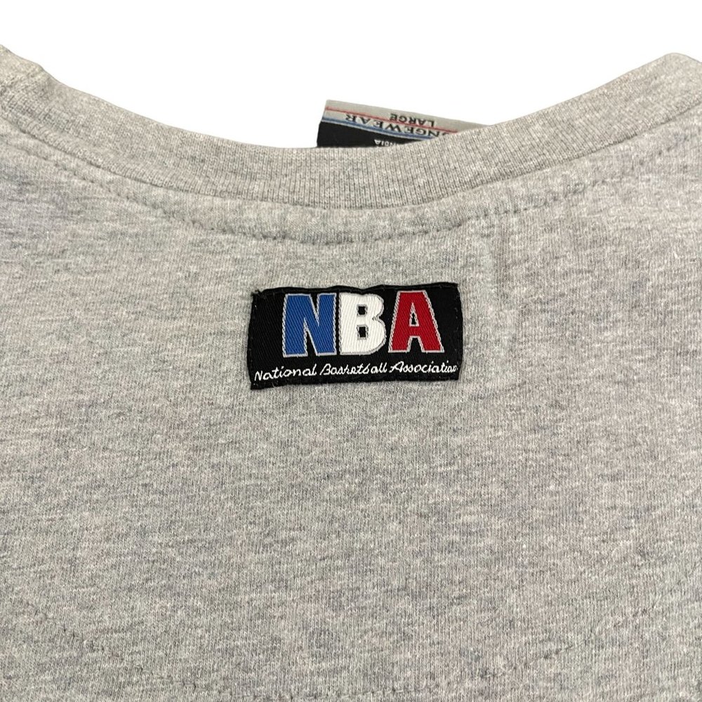 NBA Men's Lougewear Gray SS T-Shirt Licensed UNK NBA Logo, Size Large - Picture 5 of 7